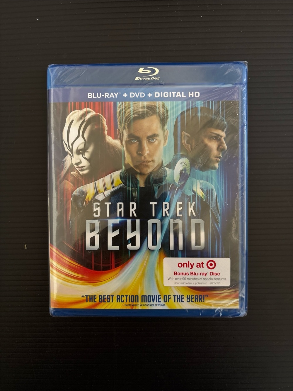 Star Trek Beyond Blu-ray DVD Digital HD Target Exclusive Bonus Disc New Sealed